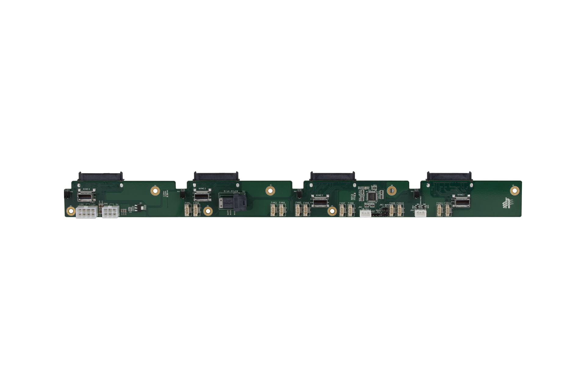 Backplane - server system assembly